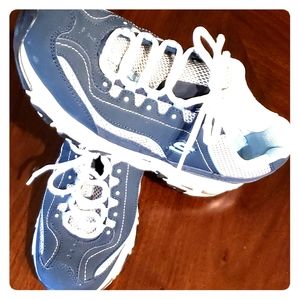 Sketcher's Wn's Navy w/ light blue trim